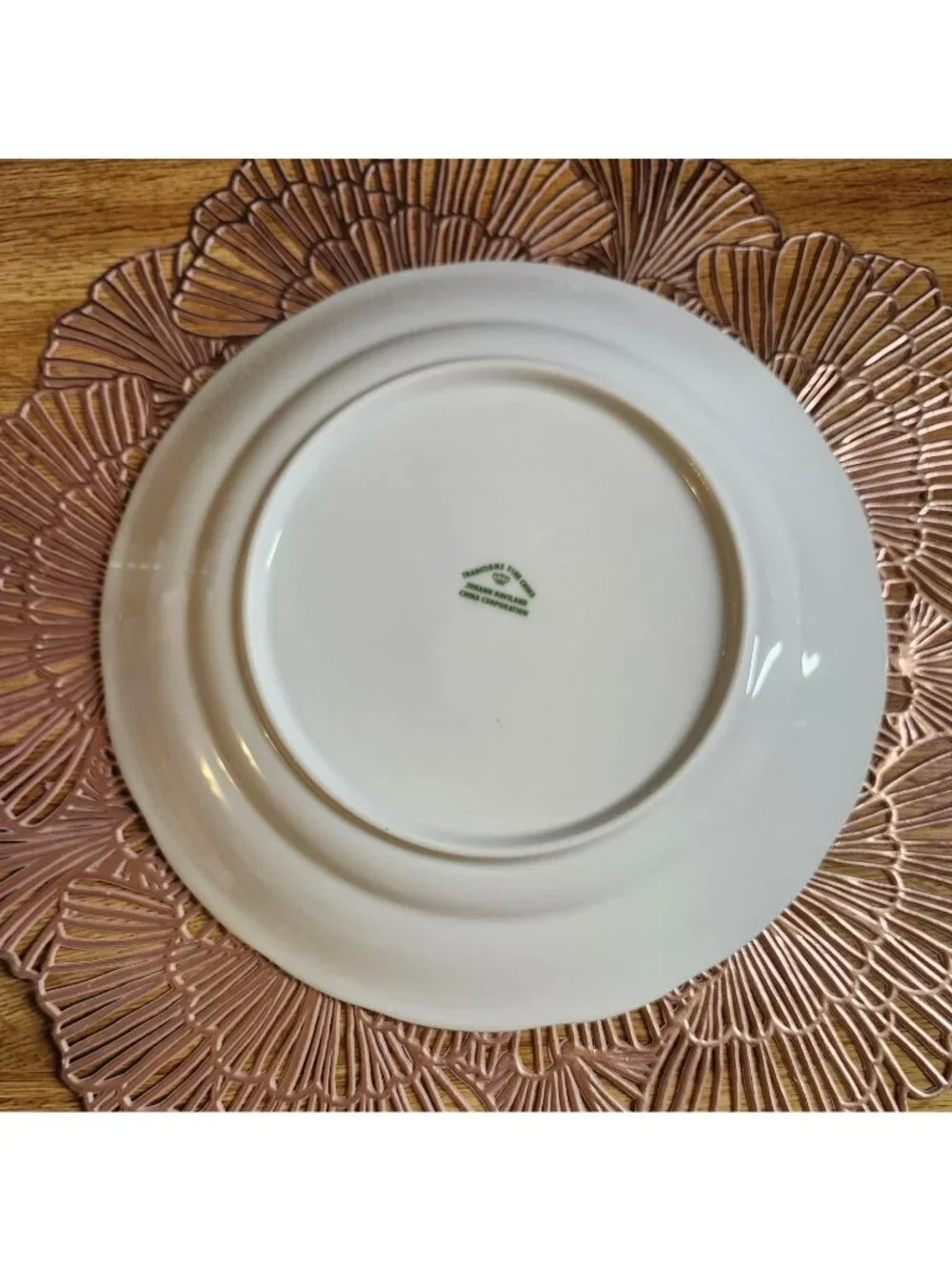 Colorful Mismatched China Dinner Plates Floral Porcelain Set of 4